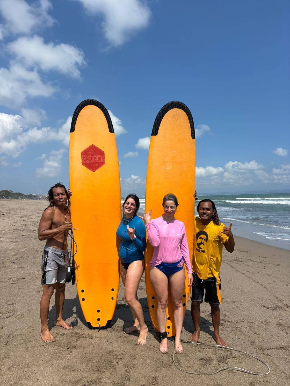 Semi private surf lesson