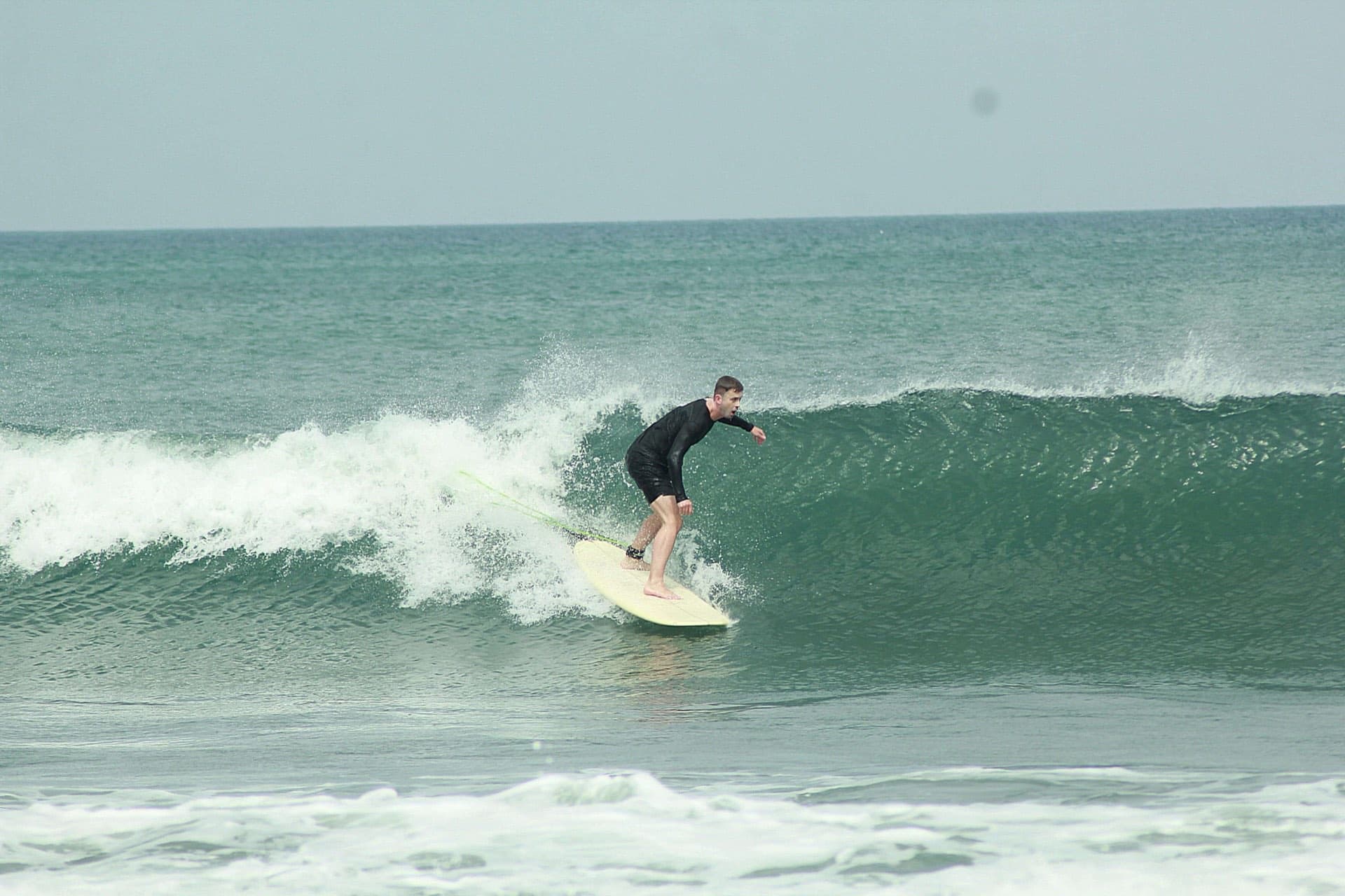 Surf session photo from our Instagram