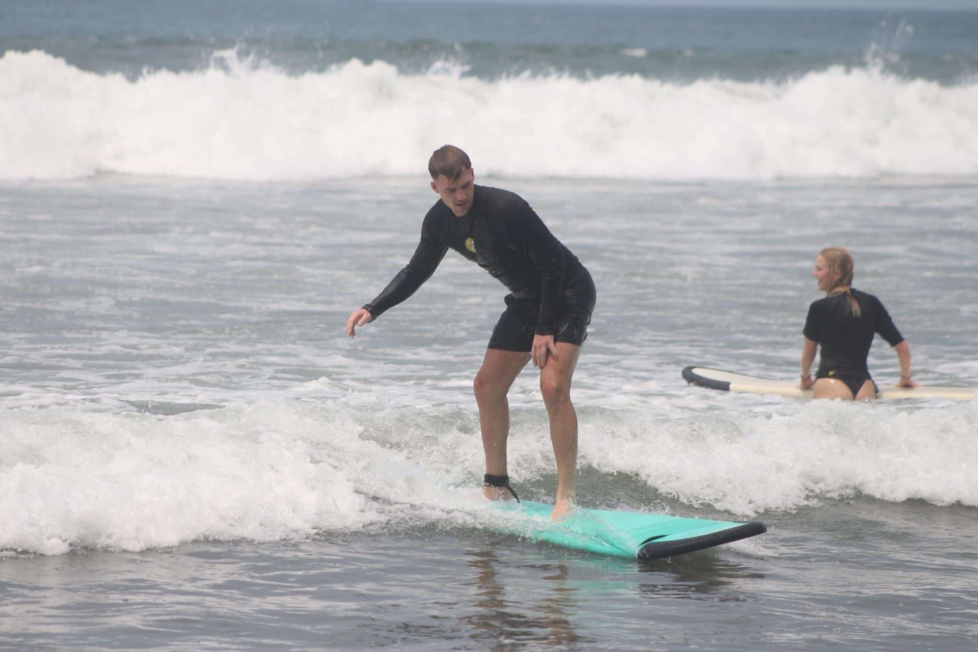 Surf session photo from our Instagram