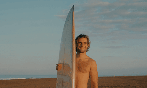 Alexander R. surfing with us